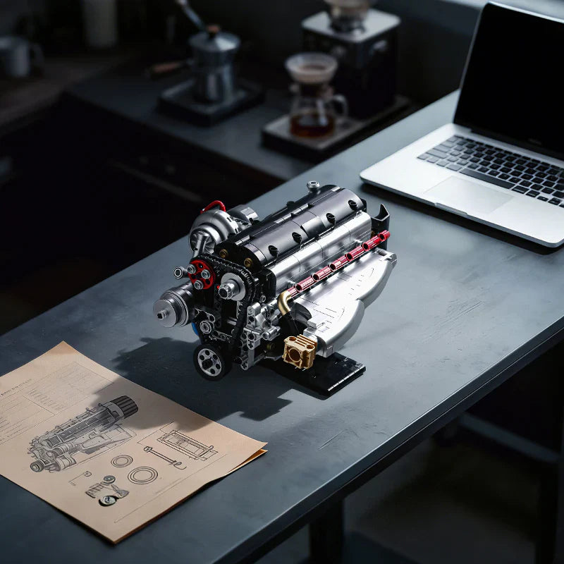 Motorised 2JZ Supra Engine 1078PCS