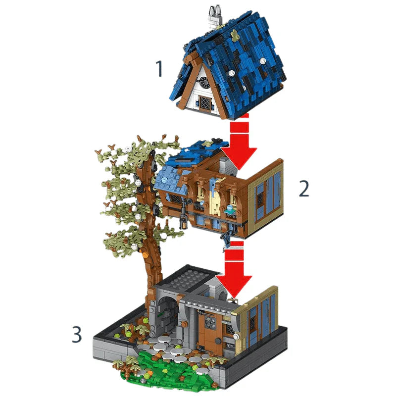 Medieval Magician 2095PCS