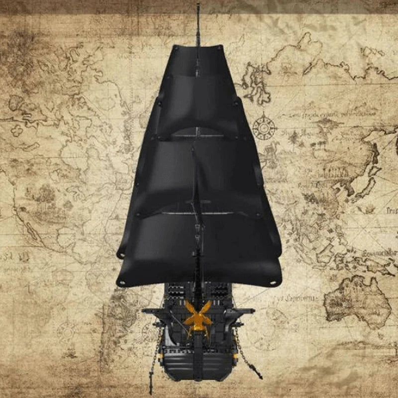 Black Pearl ship 5266PCS