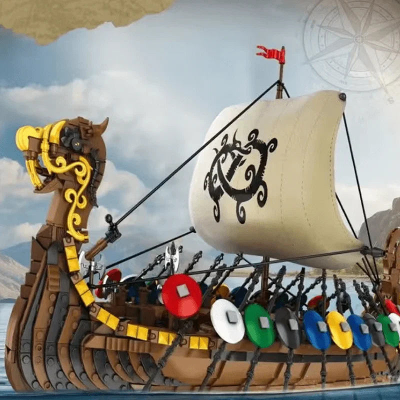 Viking Warship 2547PCS