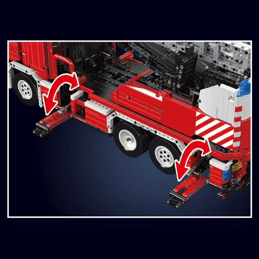 Ladder FireFighting Truck 4886PCS