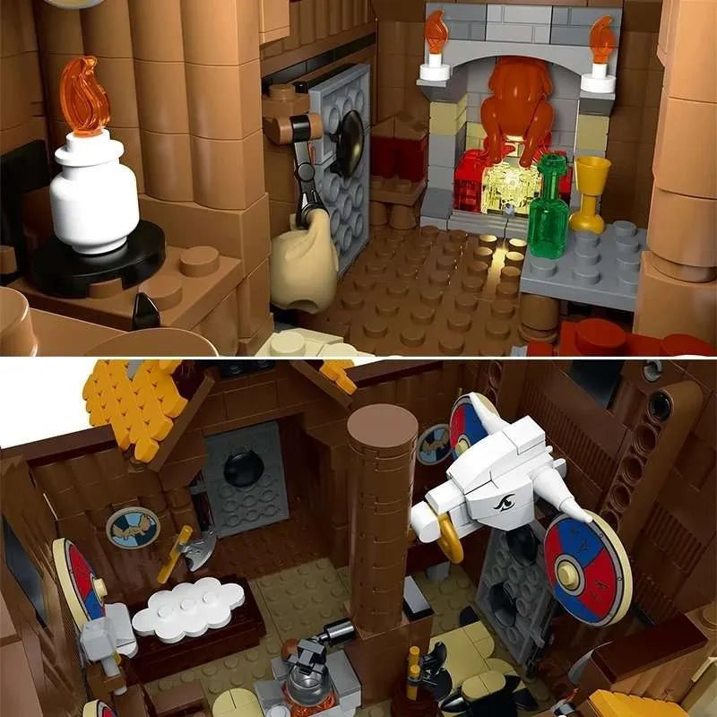 Vikings House 3129PCS