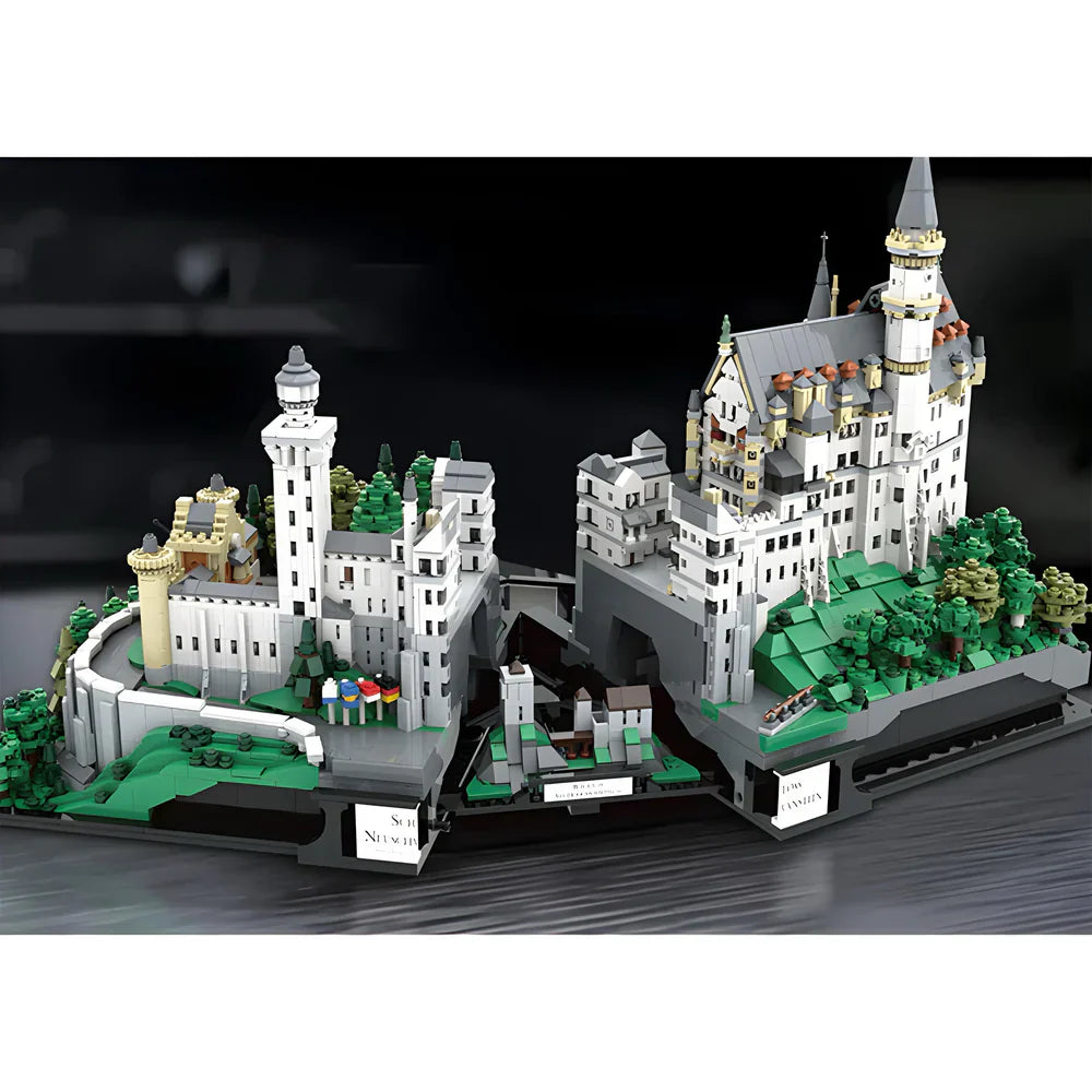 Neuschwanstein Castle European Landmark 7438PCS
