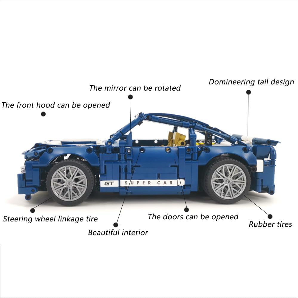 Blue Super GT Racing 1428PCS