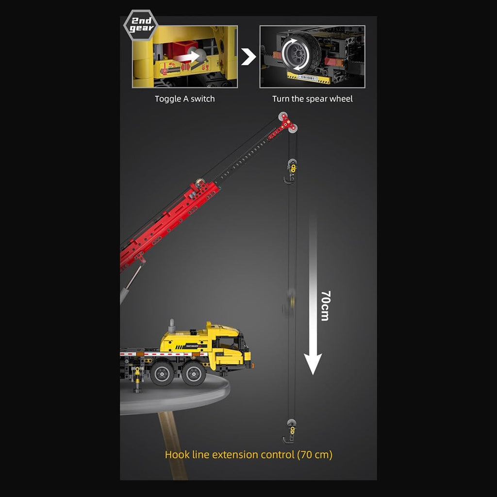 Full Function Mobile Crane 1831PCS