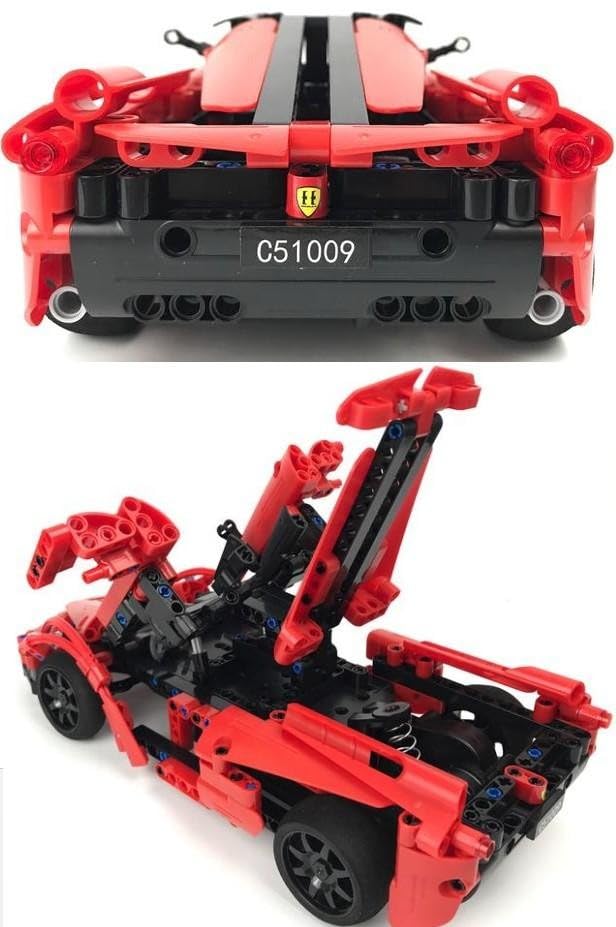 Mini Bricks RC Red Storm Supercar 380PCS