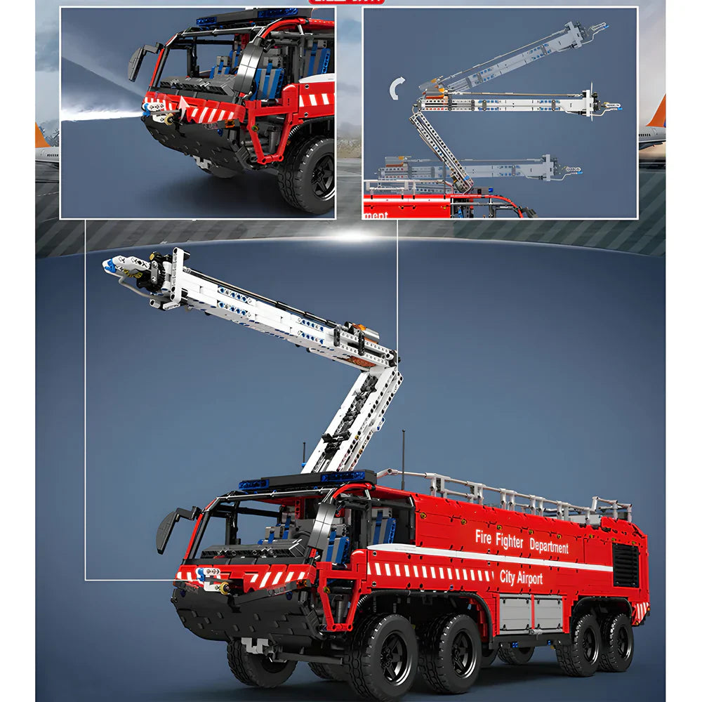 Fire Rescue Truck 6654PCS