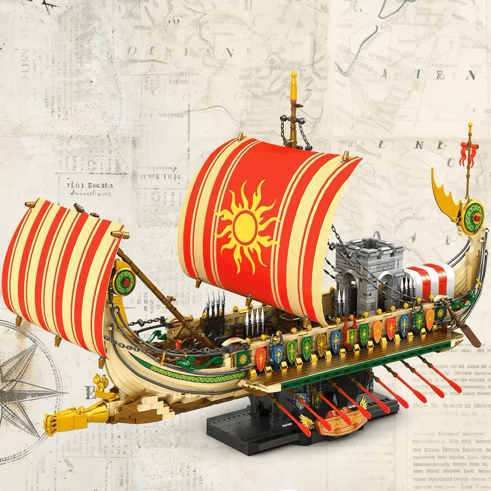 Greek Warship 2982PCS