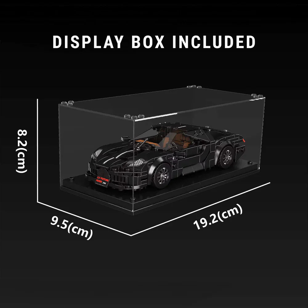 Mini Bricks Black Mamba Hypercar 410pcs