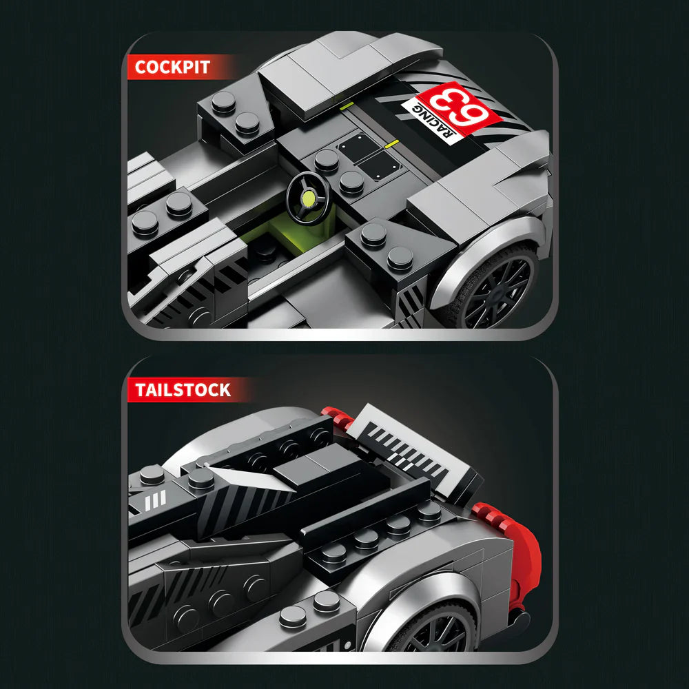 Mini Bricks French Prototype Endurance Hypercar 286PCS