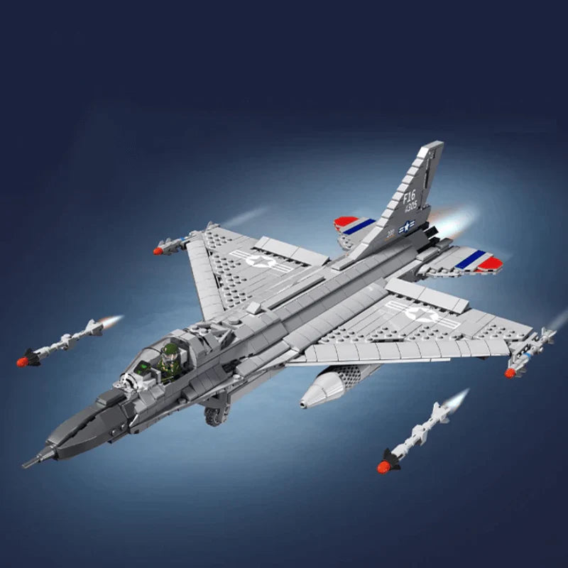 F16  Fighter Plane 1427PCS