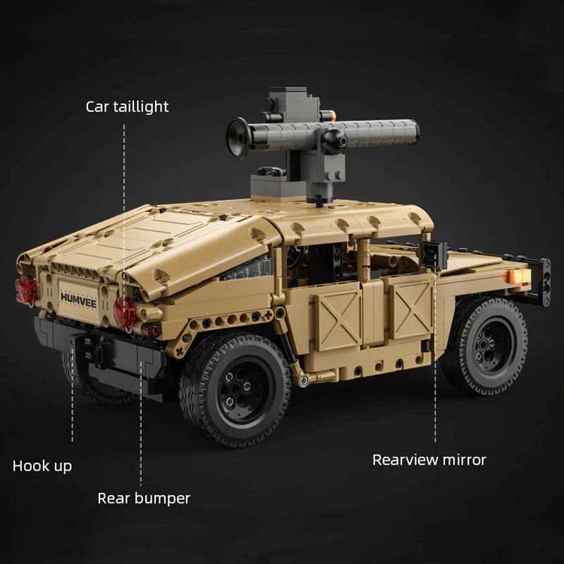 HUMVE Vehicle 628PCS