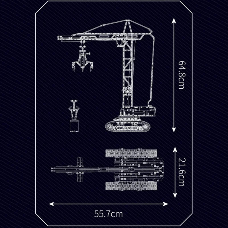 Tower Crane 1731PCS