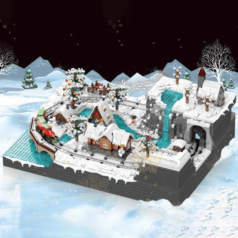 Christmas Train Fun Park 4232PCS