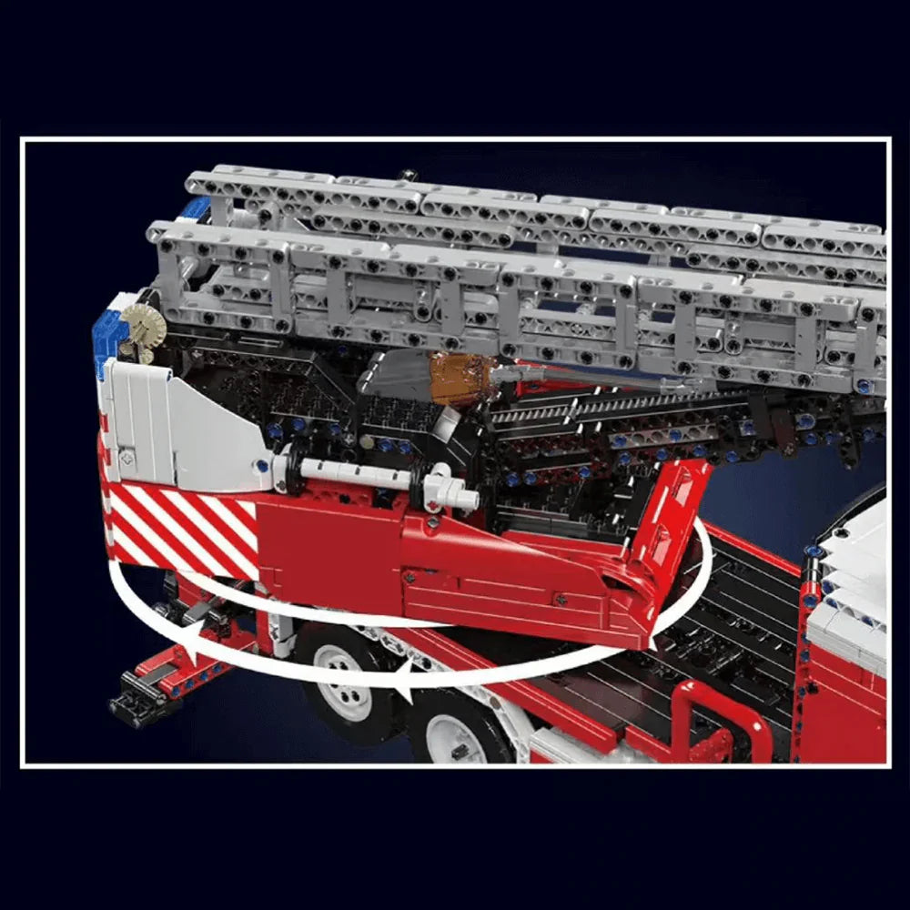 Ladder FireFighting Truck 4886PCS