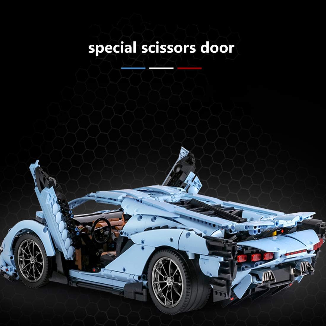 The Bull Blue Italian Hypercar 3819PCS