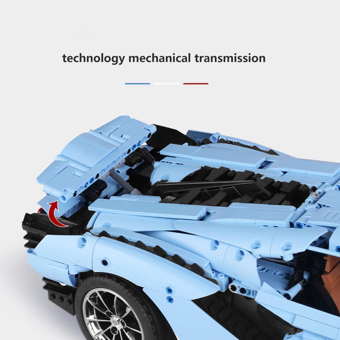 The Bull Blue Italian Hypercar 3819PCS