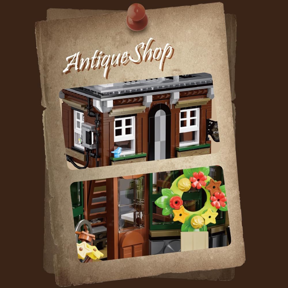Vintage Antique Shop 1954PCS