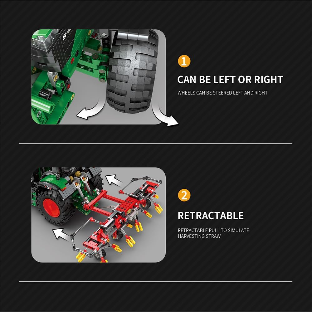 Classic Farm Tractor 1828PCS