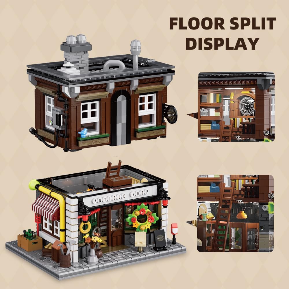 Vintage Antique Shop 1954PCS