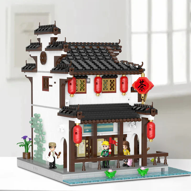 Riverside Town Teahouse 2673PCS