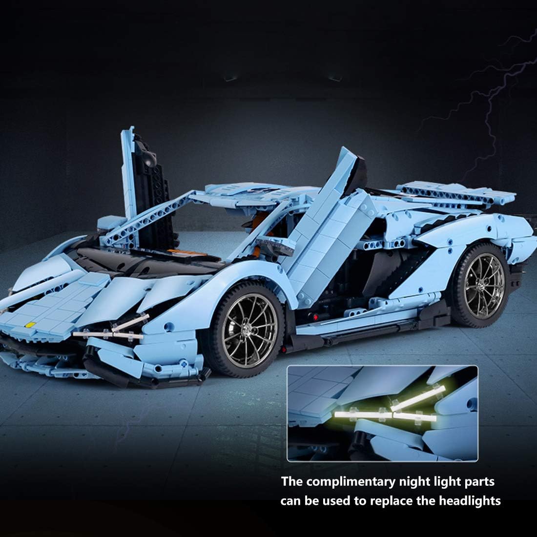 The Bull Blue Italian Hypercar 3819PCS