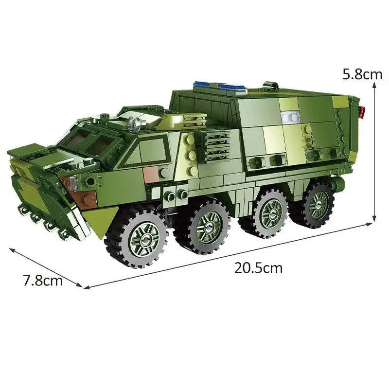 Medical Armored Vehicle 483PCS