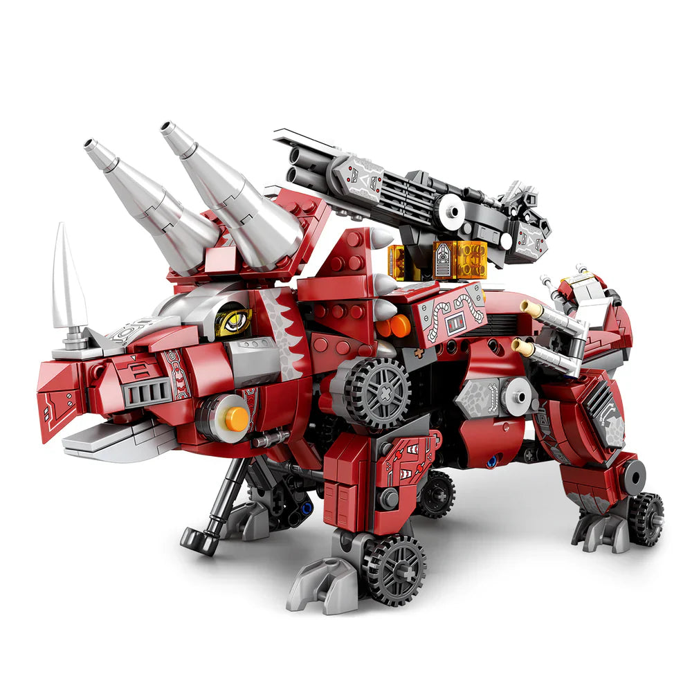 Cyber Triceratops Futuristic Dinosaur 934PCS