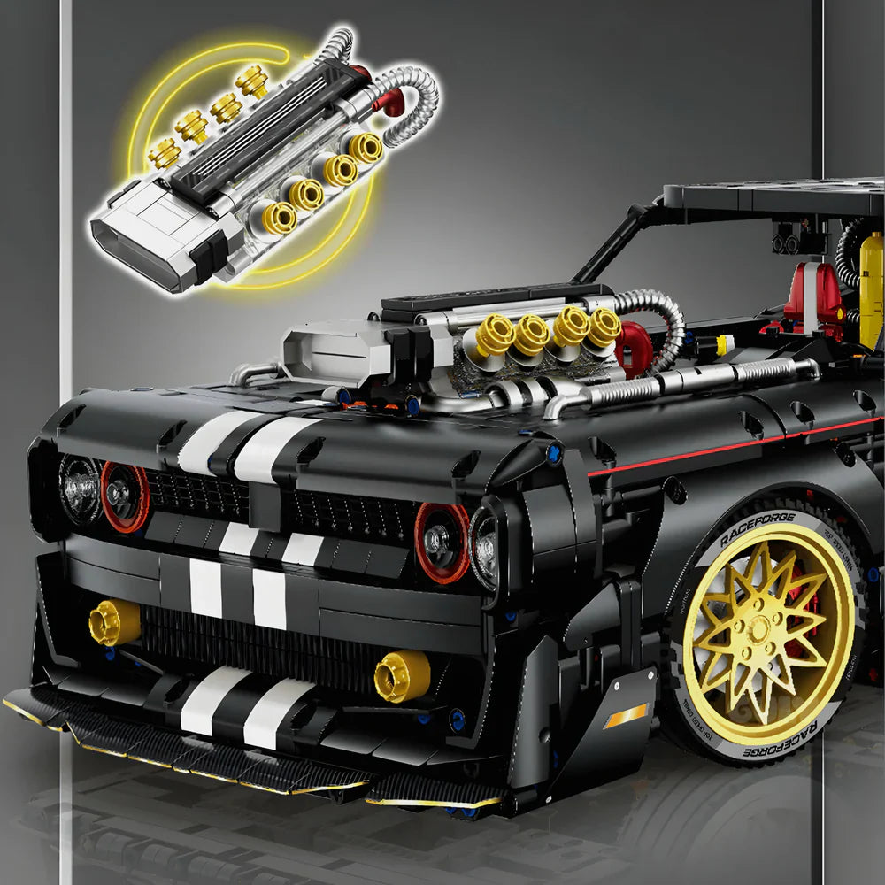 Classic American V8 Muscle Car 3750PCS