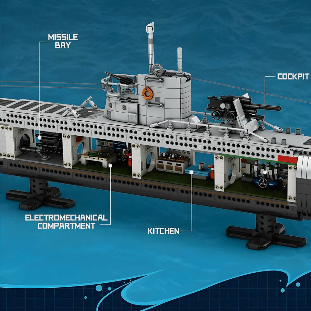 Limited Edition German U-Boat 3986PCS