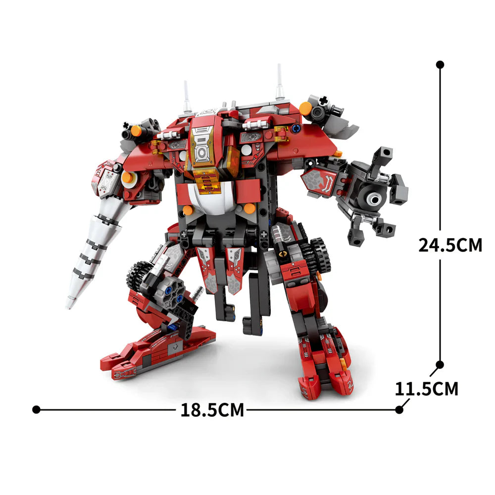 Cyber Triceratops Futuristic Dinosaur 934PCS