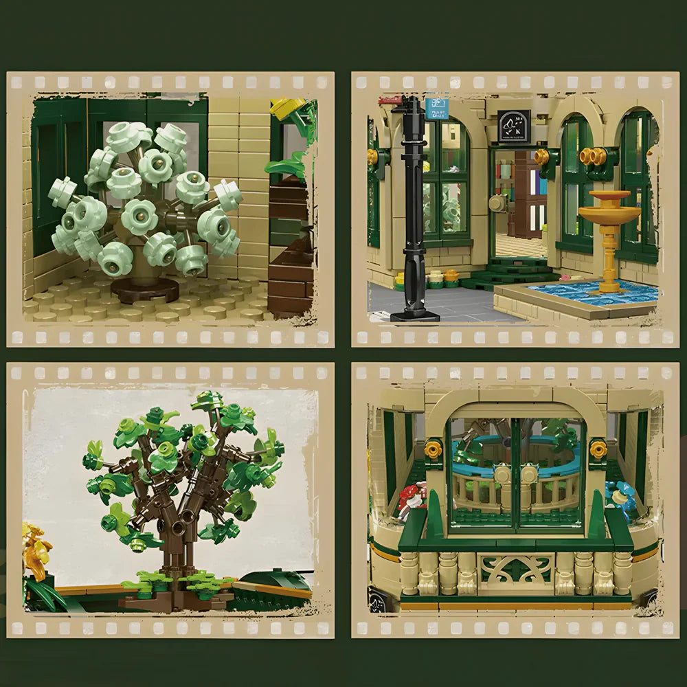 Dome Botanical Gardens Grand Glass Dome 3382PCS