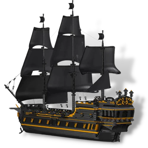 Black Pearl ship 5266PCS