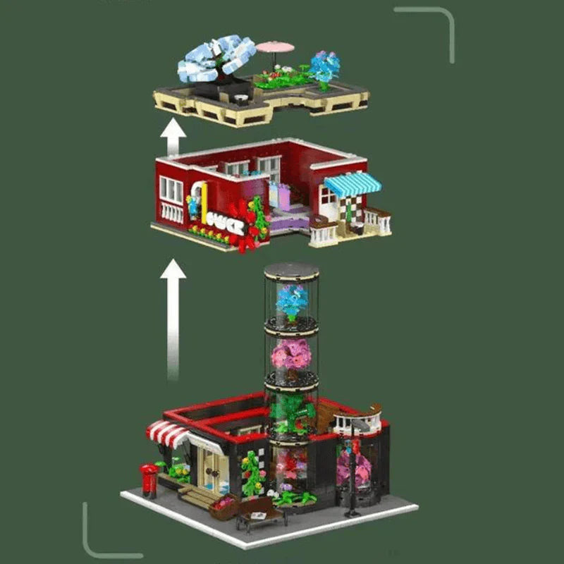 Flower Shop 2291PCS