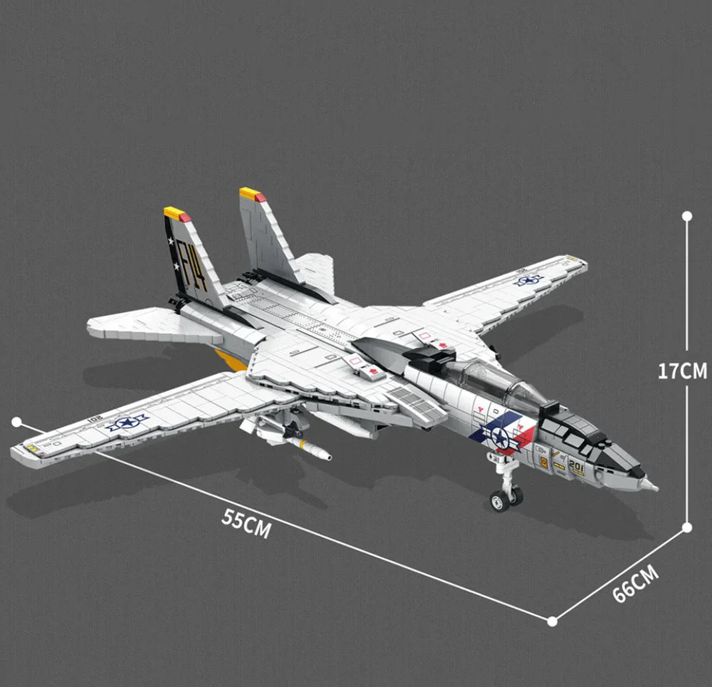 F-14 Tomcat 1600PCS