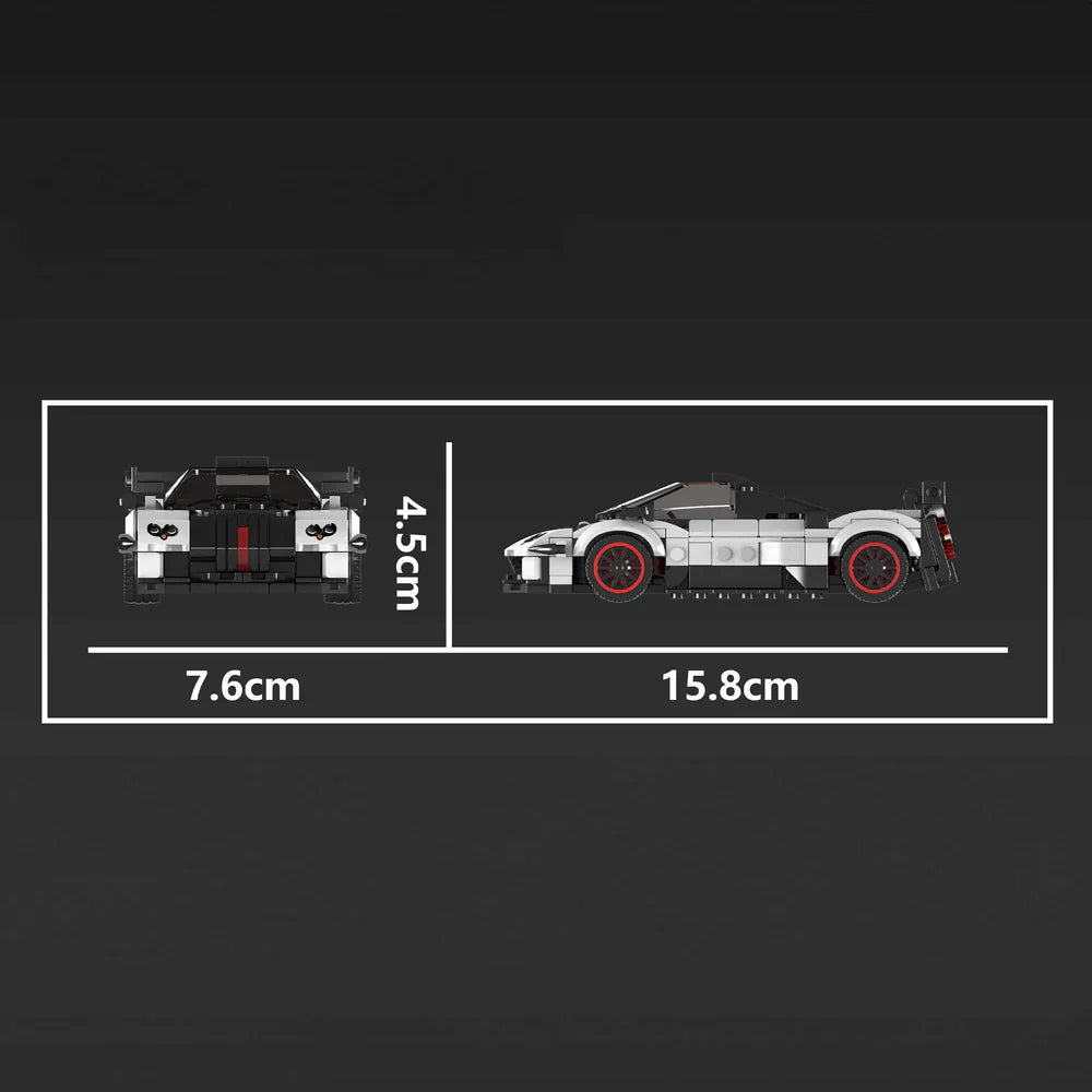 Mini Bricks Italian V12 Hypercar 382PCS