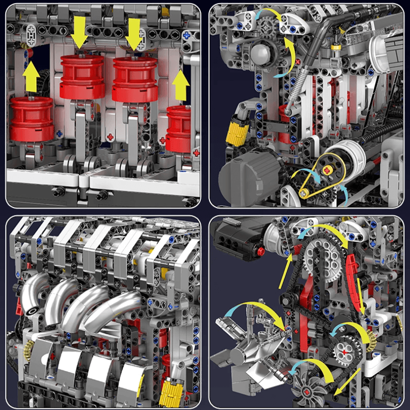 L4 Gasoline Engine 1786PCS