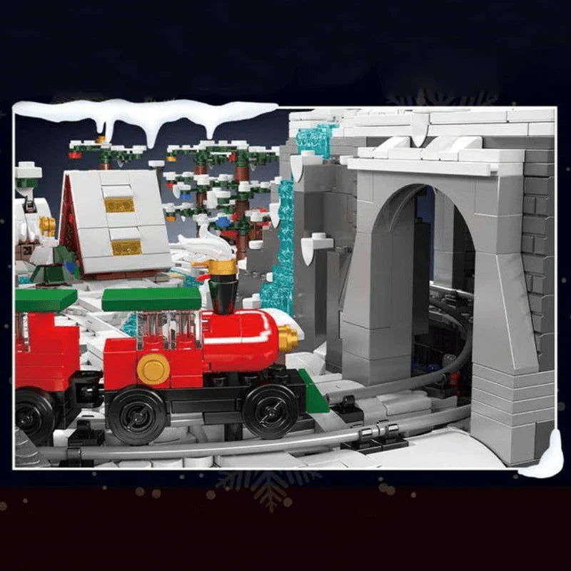 Christmas Train Fun Park 4232PCS