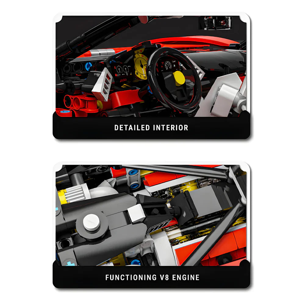 Italian SF90 Hybrid Supercar 4099PCS