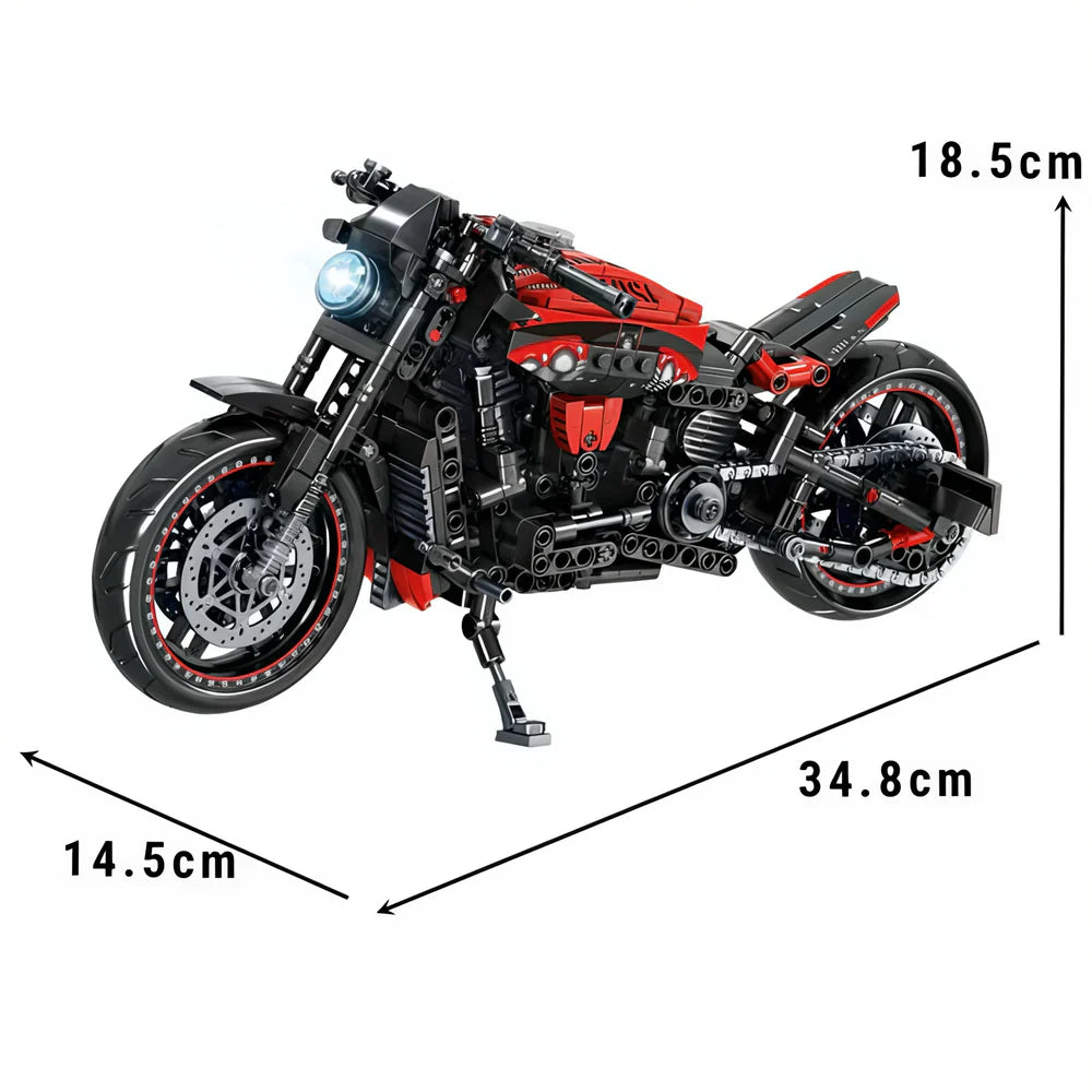 Modern Cruiser Motorcycle 826PCS