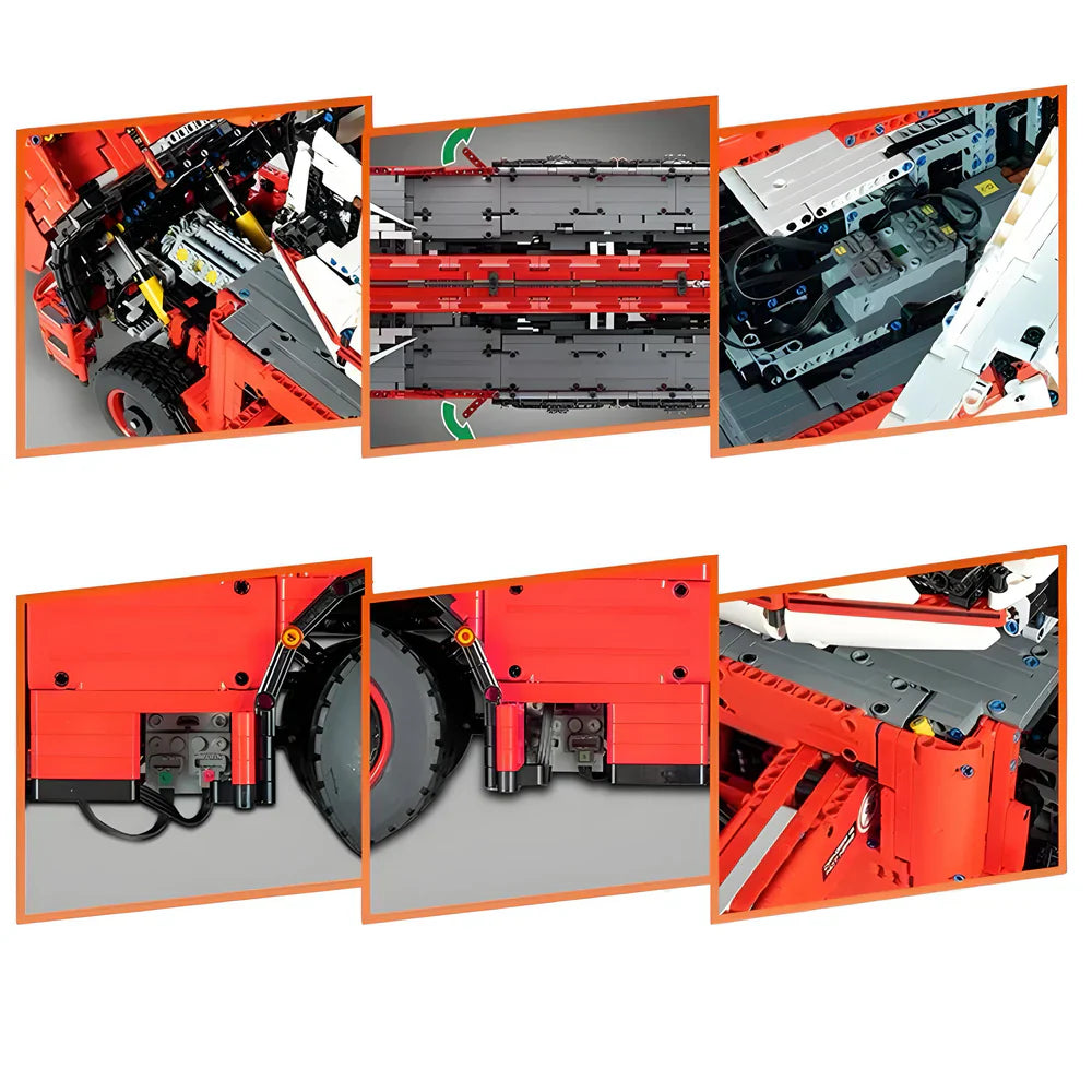 8x8 Tow Truck 10966PCS