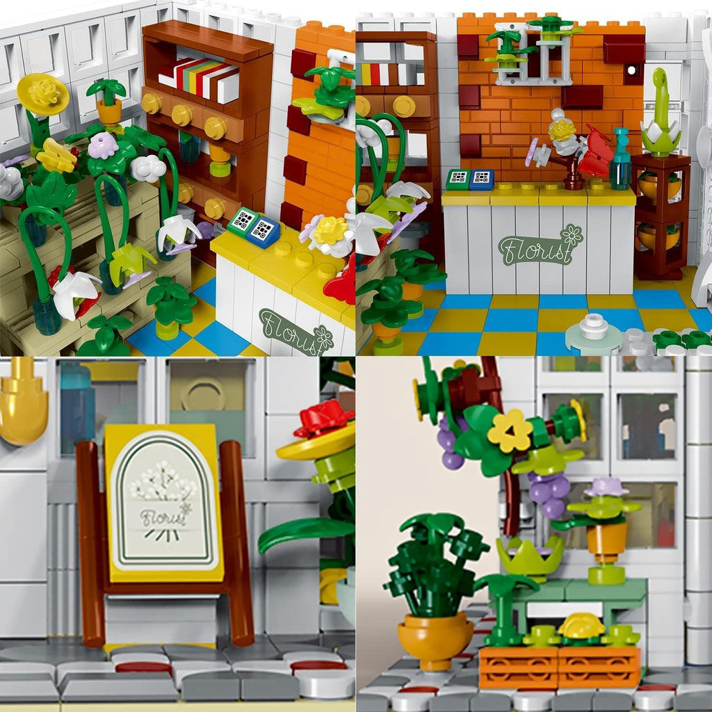 Flower Shop 1593PCS