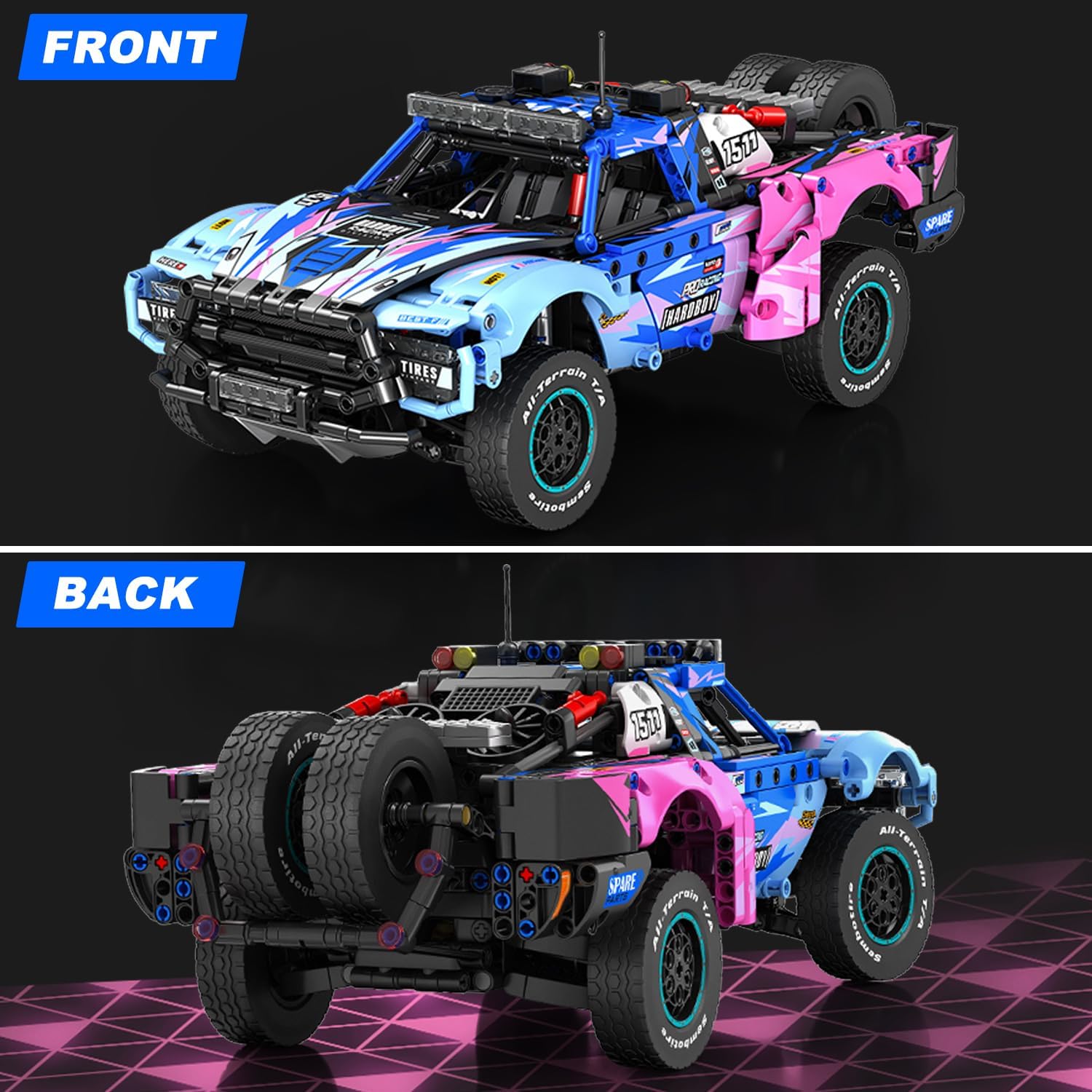 Rally Trophy Truck 1340PCS