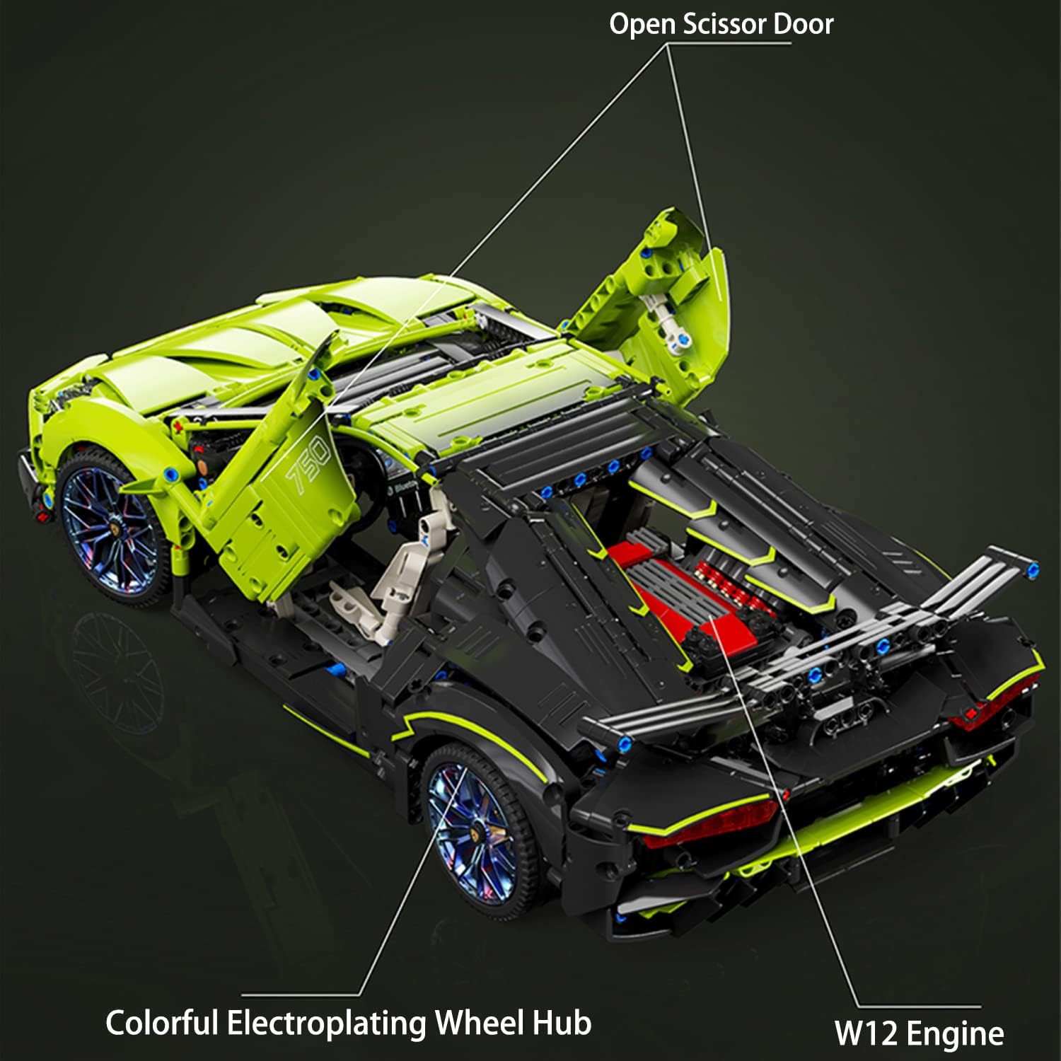 Italian Bull Supercar 2208PCS