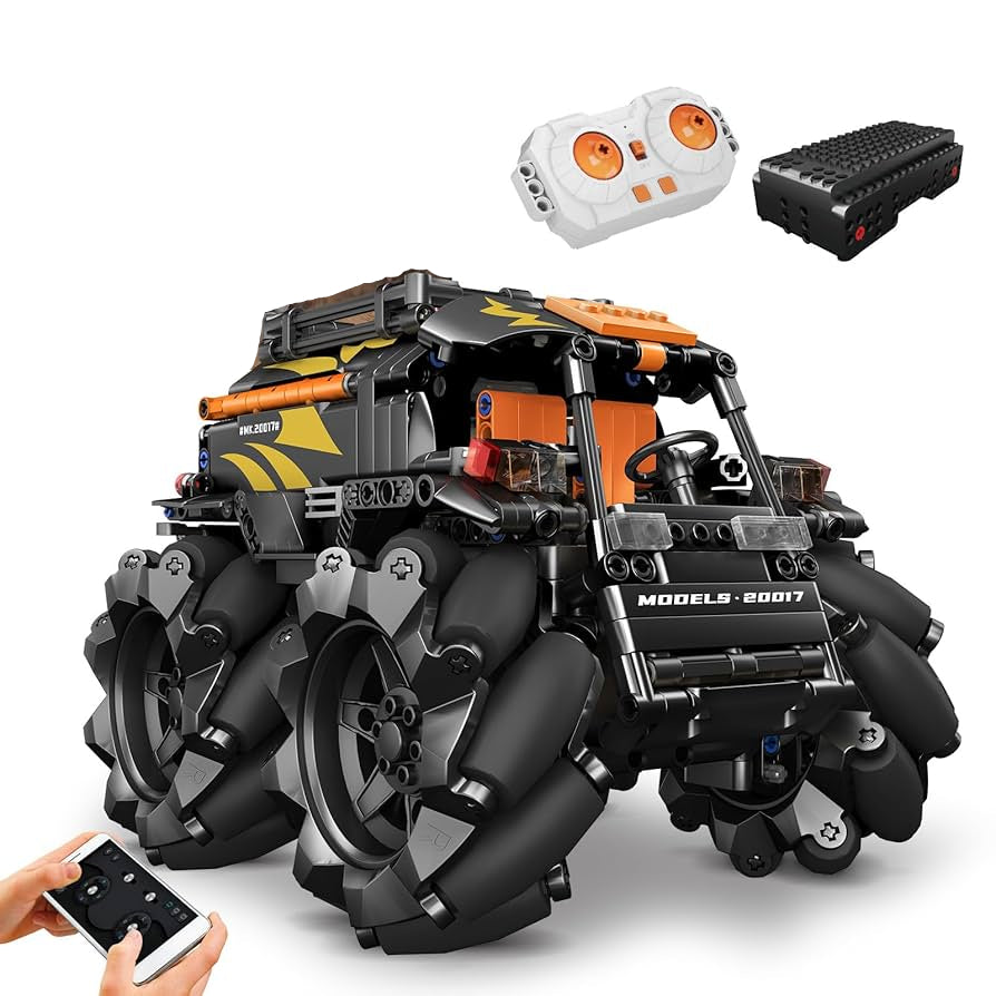 Motorized Wheat Wheel Truck 617PCS