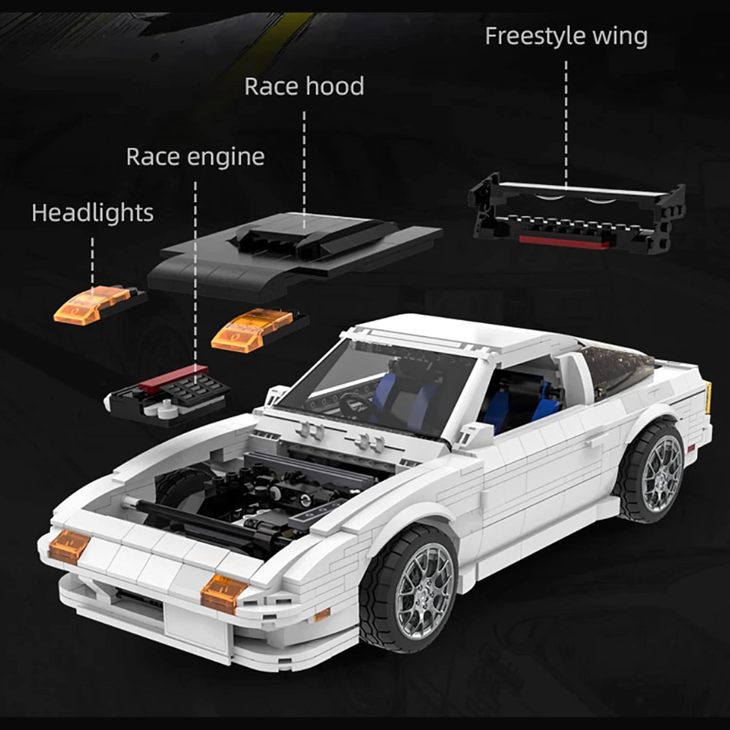 The Japenese FC3S 1552PCS