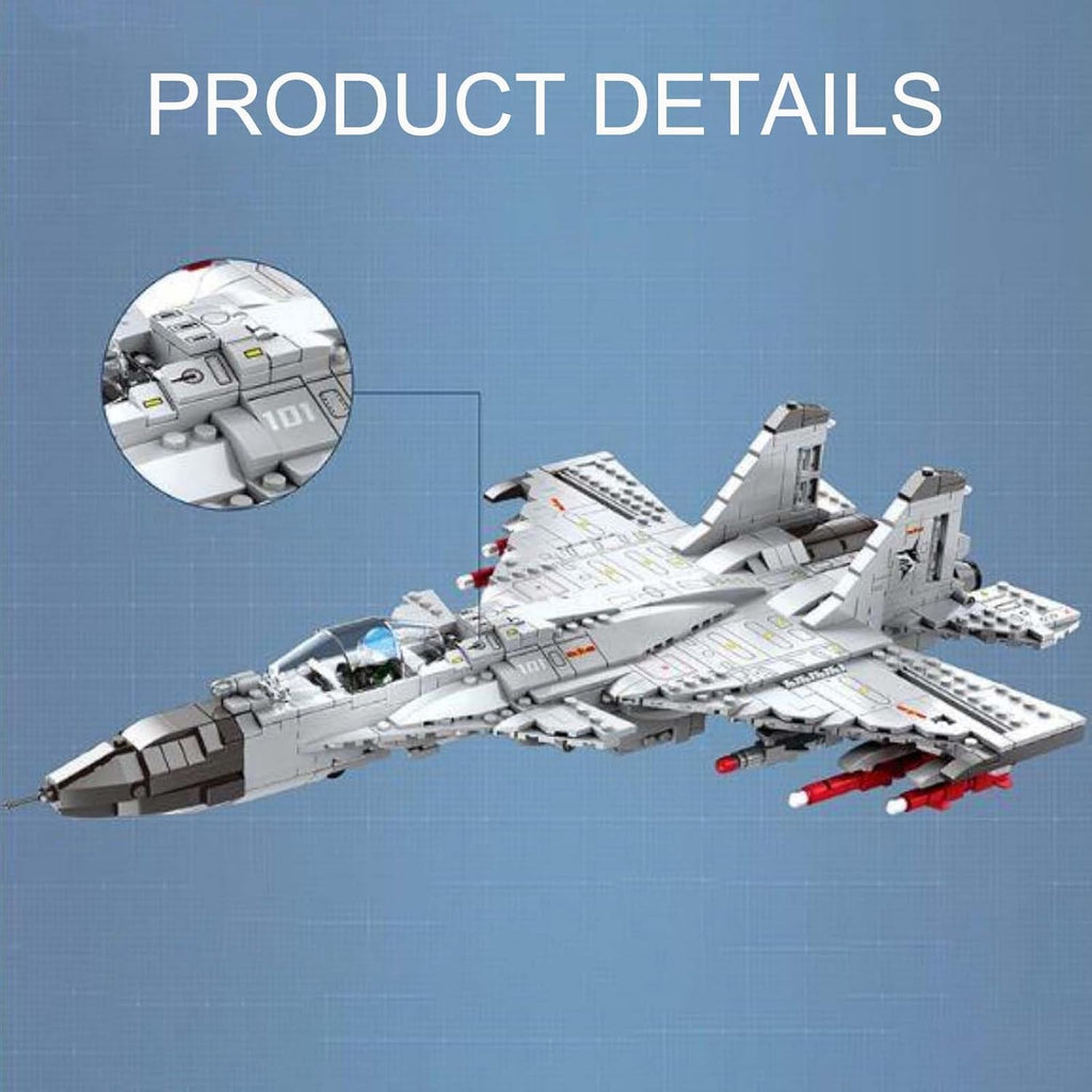 J-15 Awacs Fighter Plane 1066PCS