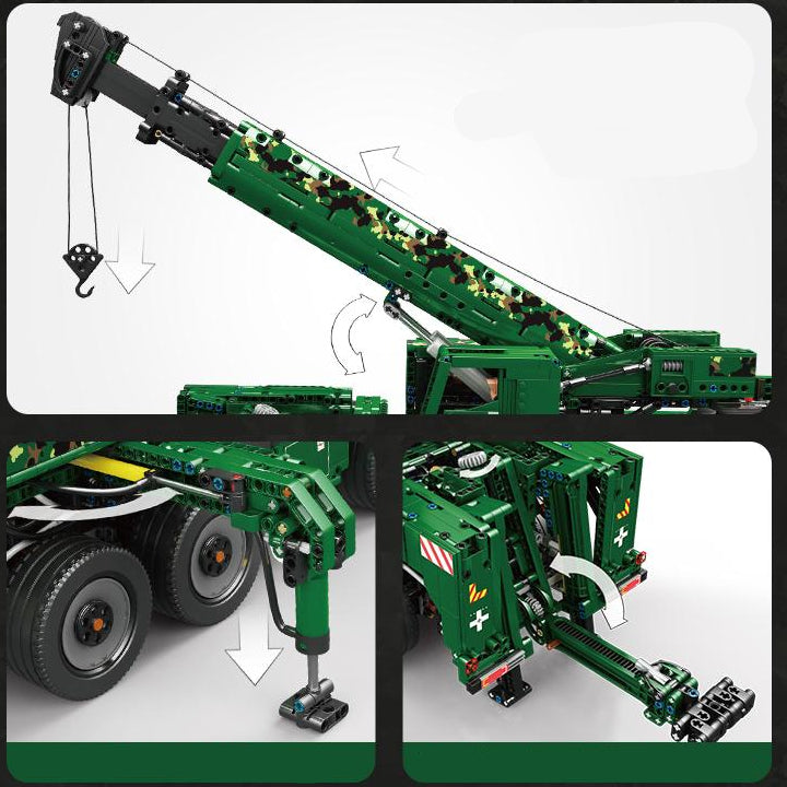 Military Armored Recovery Crane 5539PCS