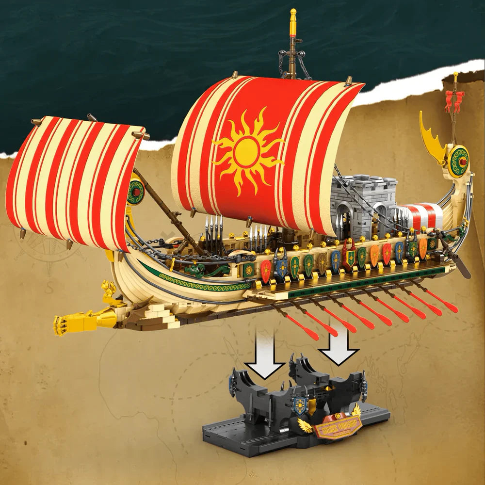 Greek Warship 2982PCS