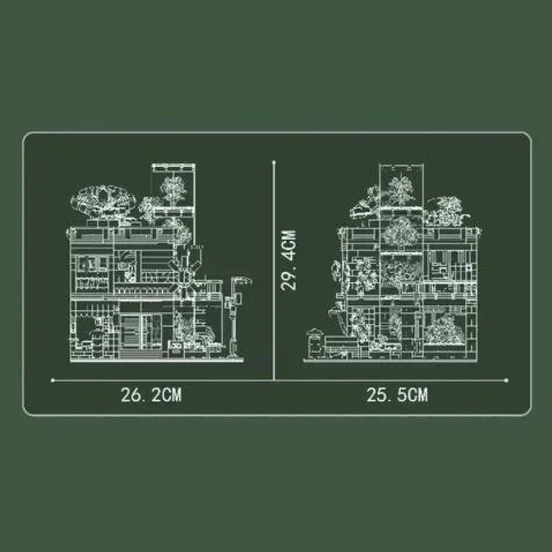 Flower Shop 2291PCS